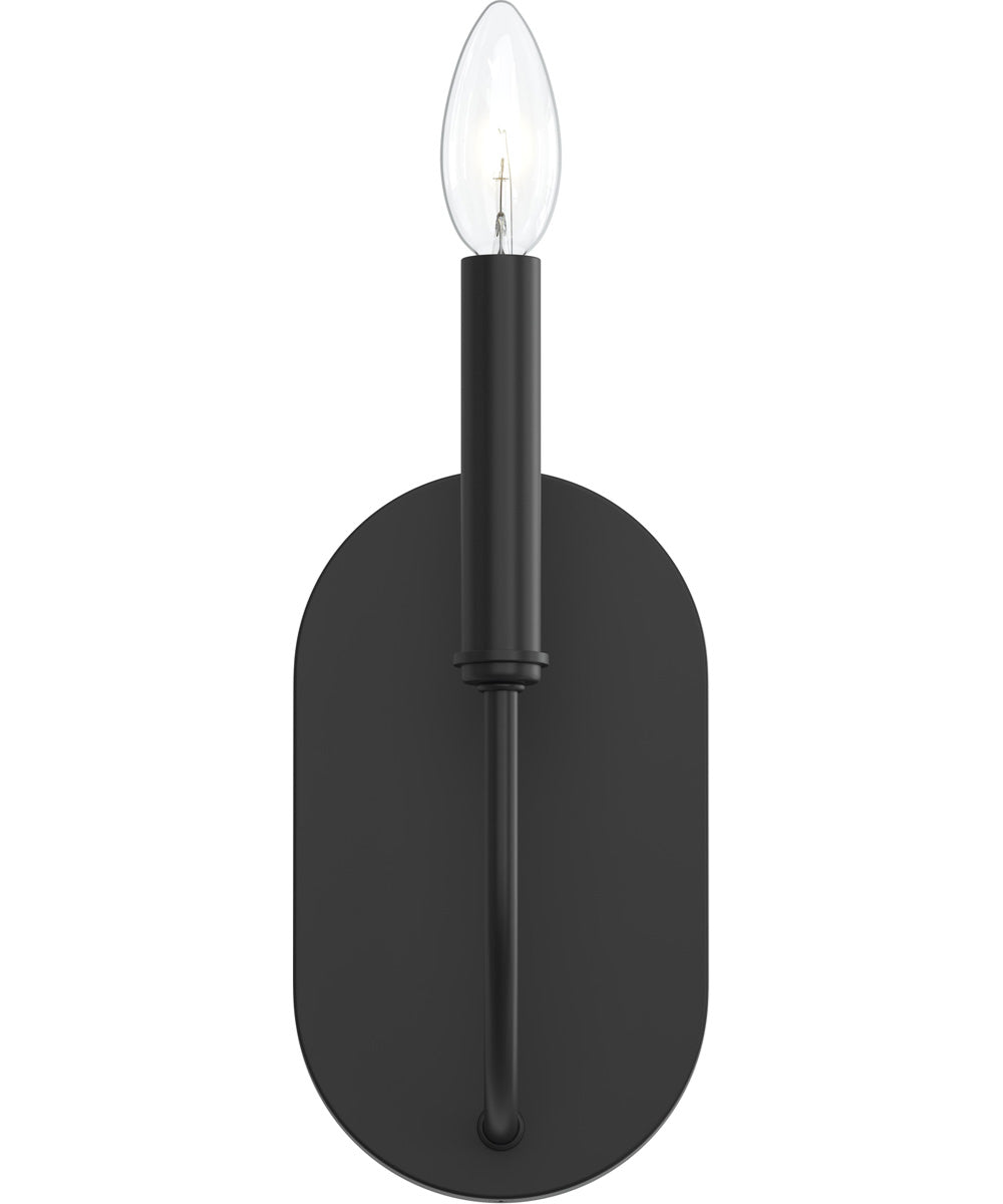 Reines 1-Light Wall Sconce Matte Black