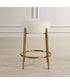 Arles Brass Counter Stool