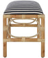 Laguna Small Striped Bench