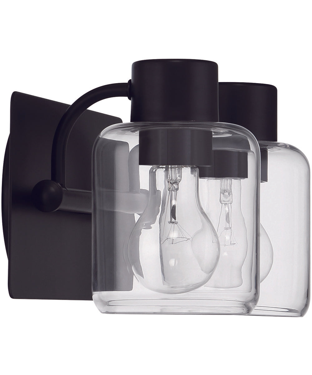 Rori 2-Light Lighting Flat Black