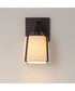 Bandera 1-Light Wall Sconce Dark Bronze
