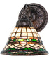 8" Wide Tiffany Roman Wall Sconce