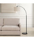 Arc Floor Lamp with Black Finish