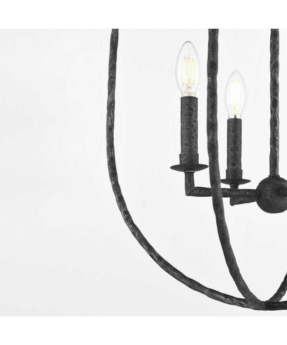 Martel 4-Light Pendant Blacksmith