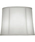 13x15x12 Off White Silk Shantung Deep Drum Softback Lampshade