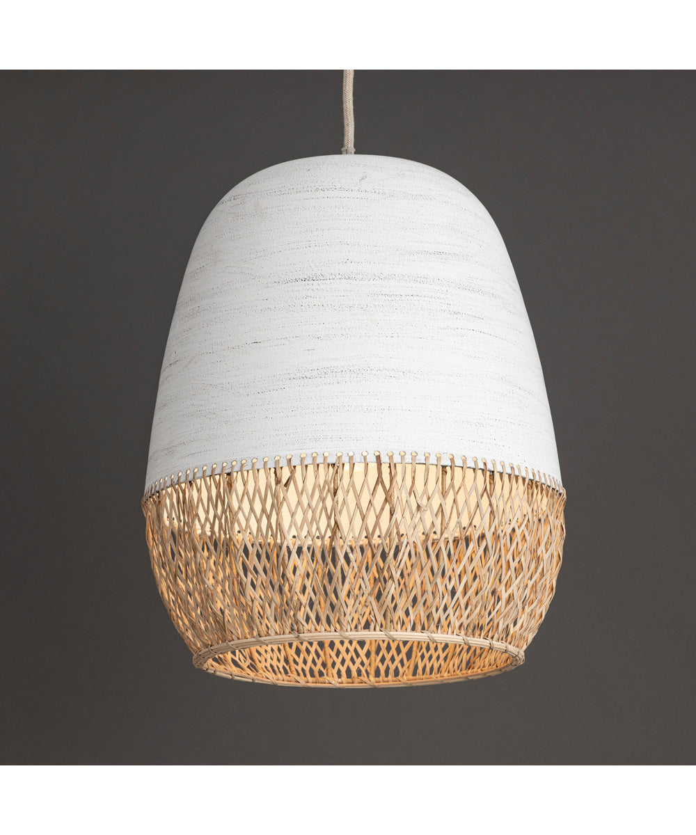 Tamba 1-Light Pendant Ivory