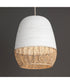 Tamba 1-Light Pendant Ivory