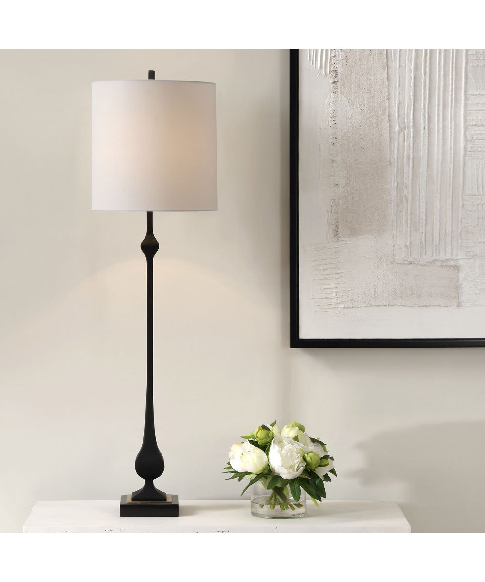 Hightower Black Buffet Lamp