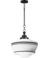 Eureka 1-Light Pendant Black