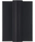 Ian 2-Light Sconce Matte Black