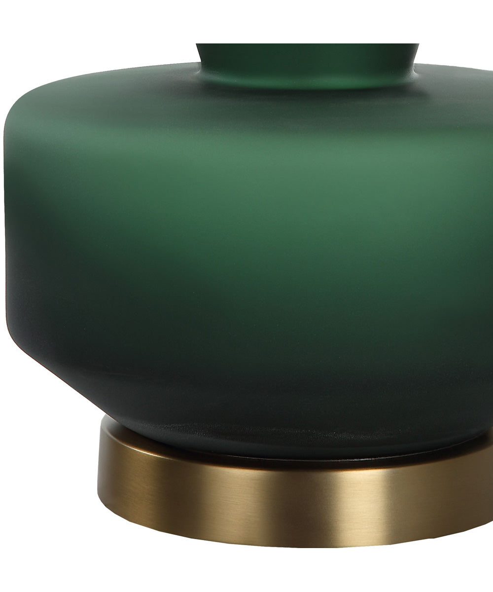 Trentino Dark Emerald Green Table Lamp