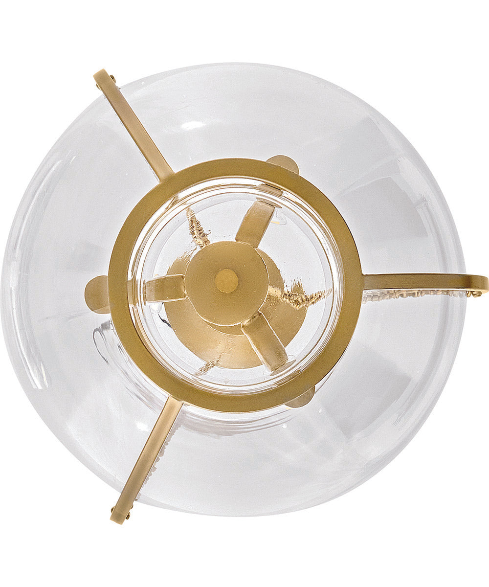 Farrin 3-Light Medium Pendant in Lacquered Brass