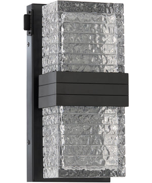 Boreas Outdoor Wall Sconce Wall Mount Light Fixture Matte Black