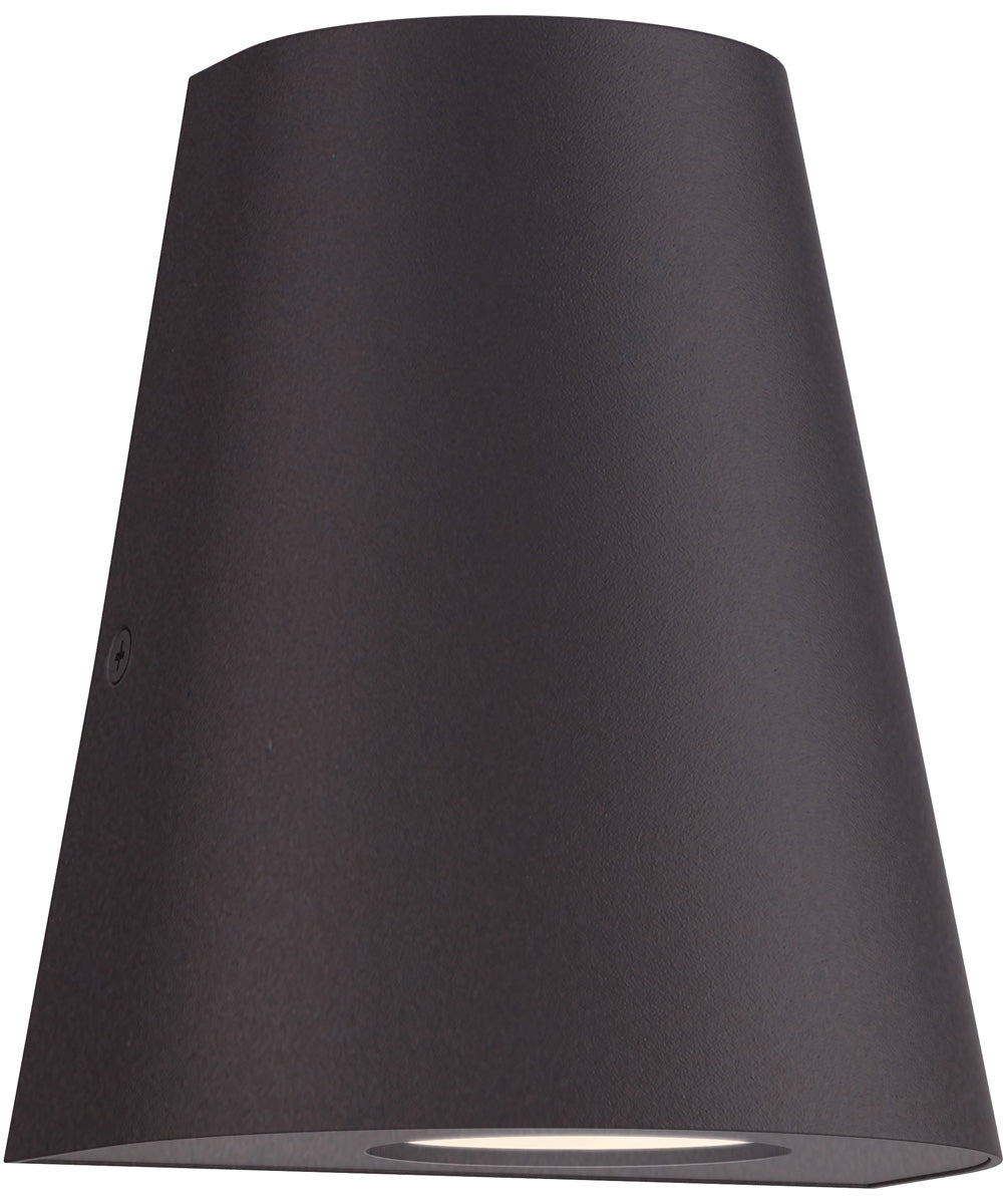Taper Mini LED Outdoor Wall Sconce Architectural Bronze