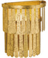 Regalia 1-Light Wall Sconce Gold Leaf
