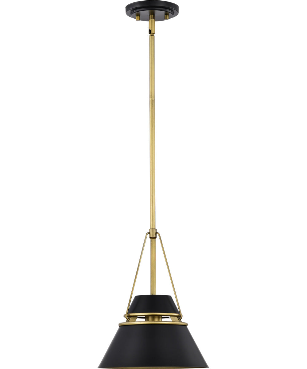 Adina 1-Light Pendant Matte Black