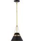 Adina 1-Light Pendant Matte Black