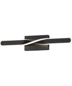 Pirouette 24 inch LED Bath Vanity 5CCT Black