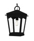 Huck Large 1-light Outdoor Pendant Light  Coastal Armour Aluminum Earth Black