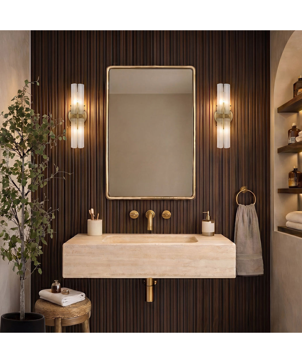 Burton Indoor-Outdoor Brass Mirror