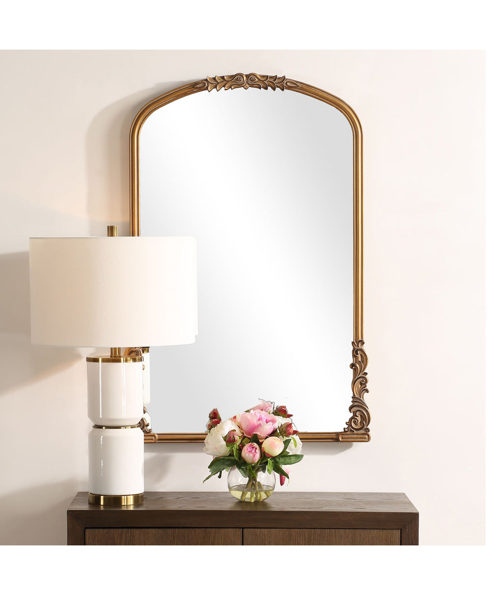 24x36" Wall Mirror with Antique Gold