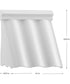 POINT DUME® Wakecrest LED Outdoor Wall Lantern with DURASHIELD Shelter White