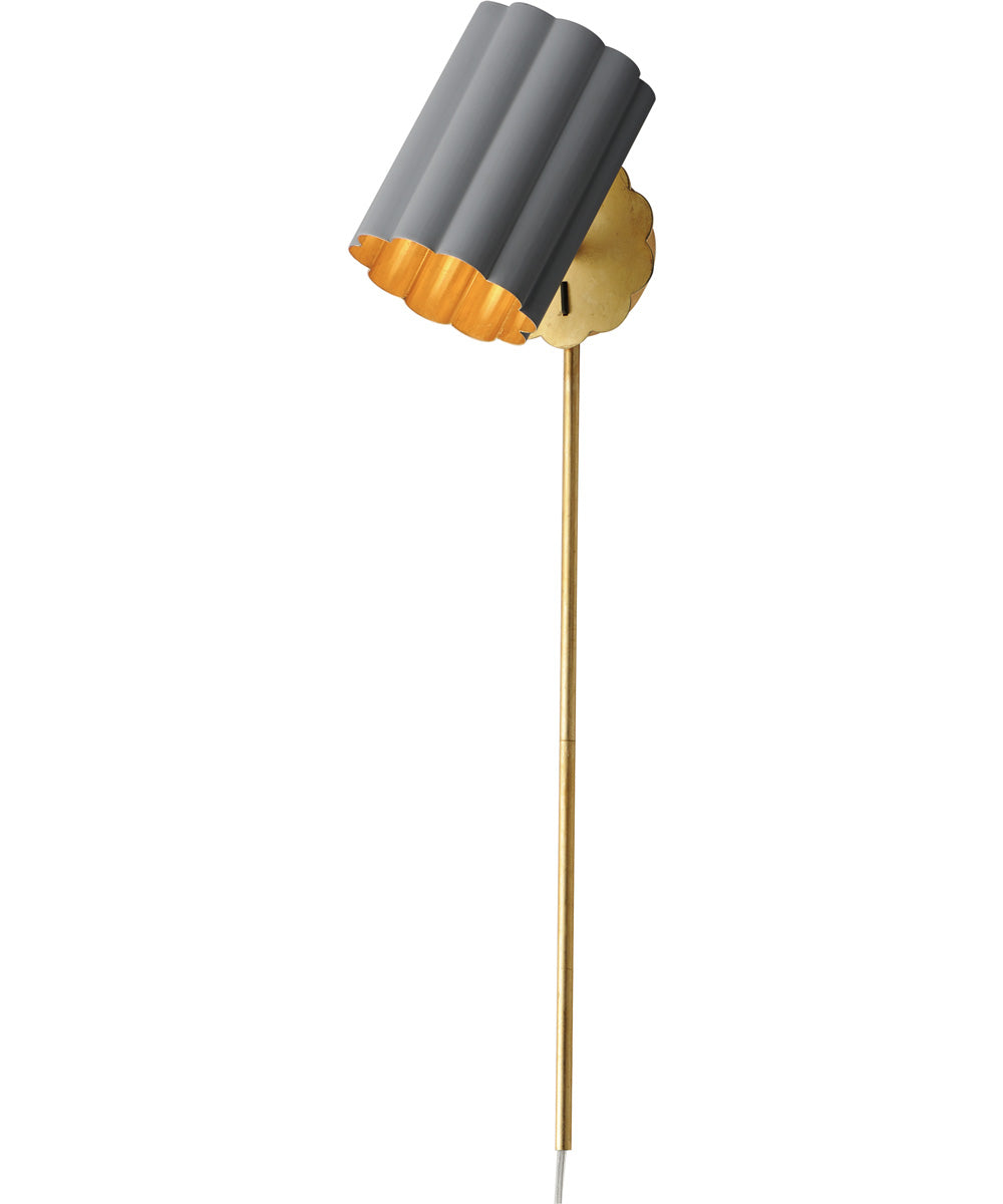 Primrose 1-Light Wall Sconce Gold Leaf