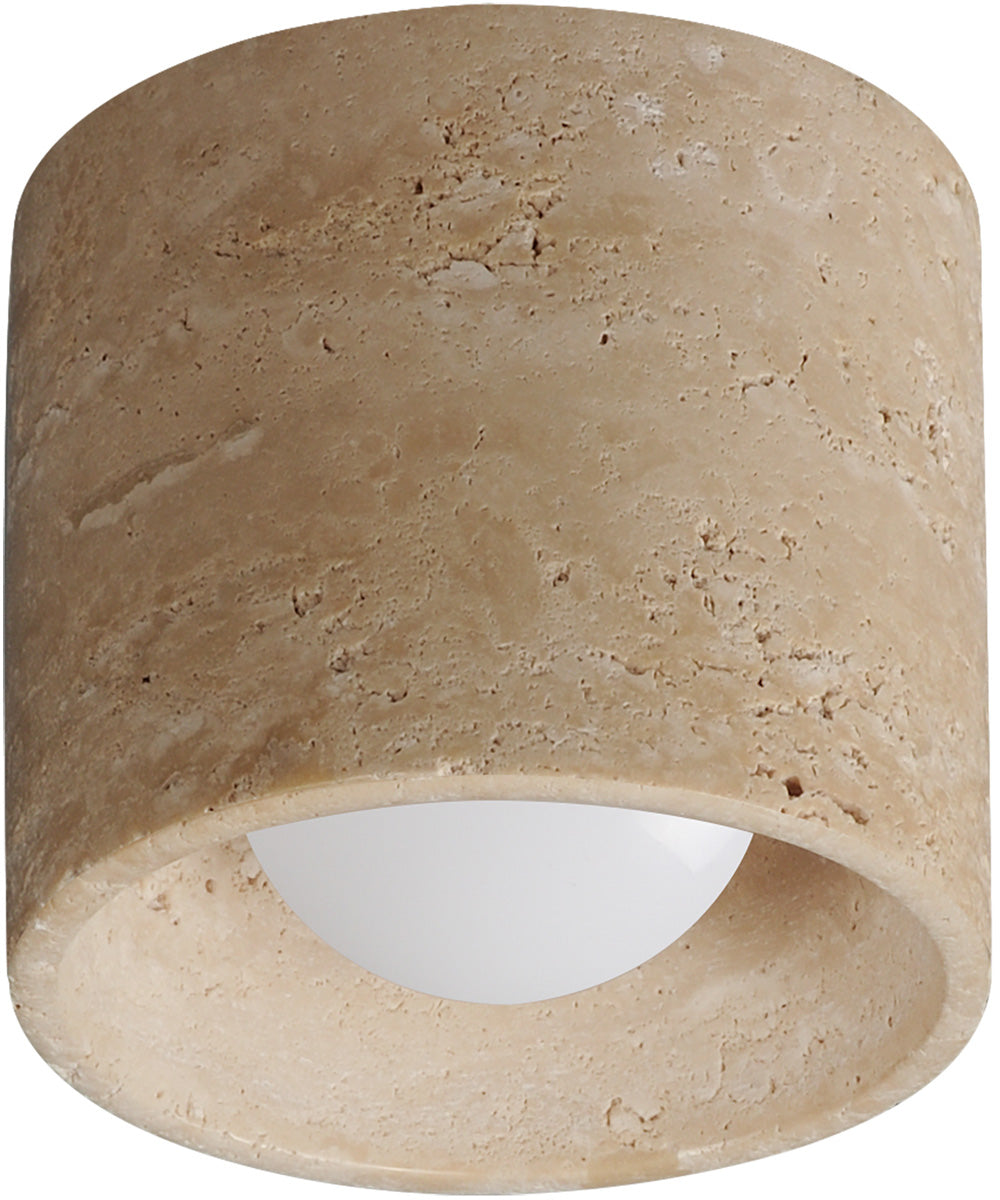 Cava LED Surface Mount Travertine
