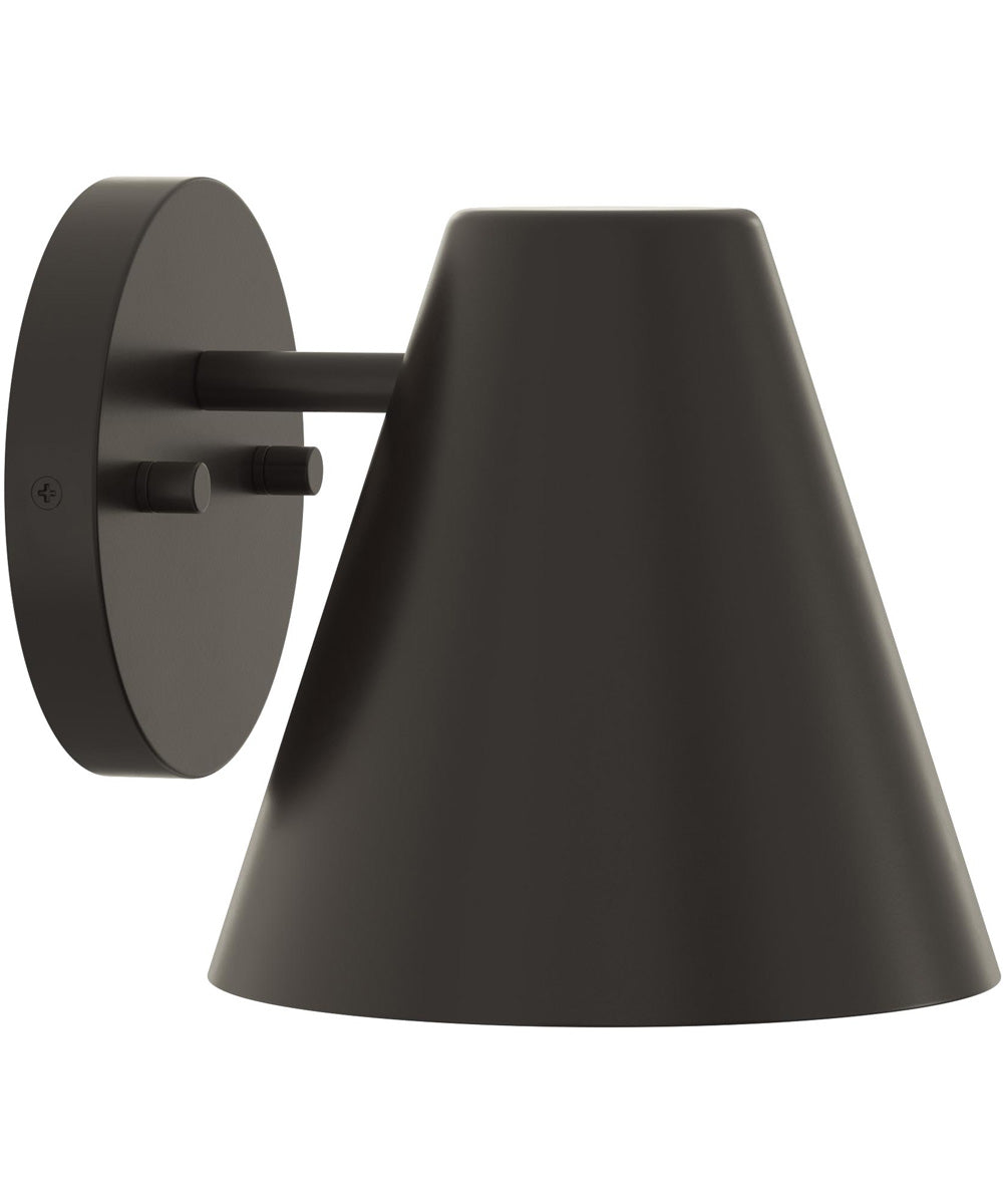 Mik Medium Outdoor Wall Light Antique Bronze