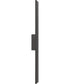 Profiled 1-Light Outdoor Lighting Textured Black