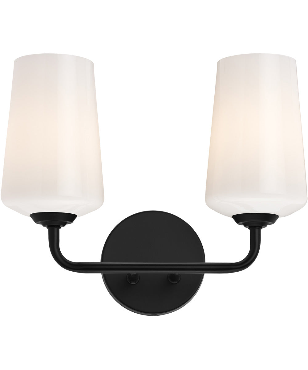 Celino 2-Light Bath & Vanity Black