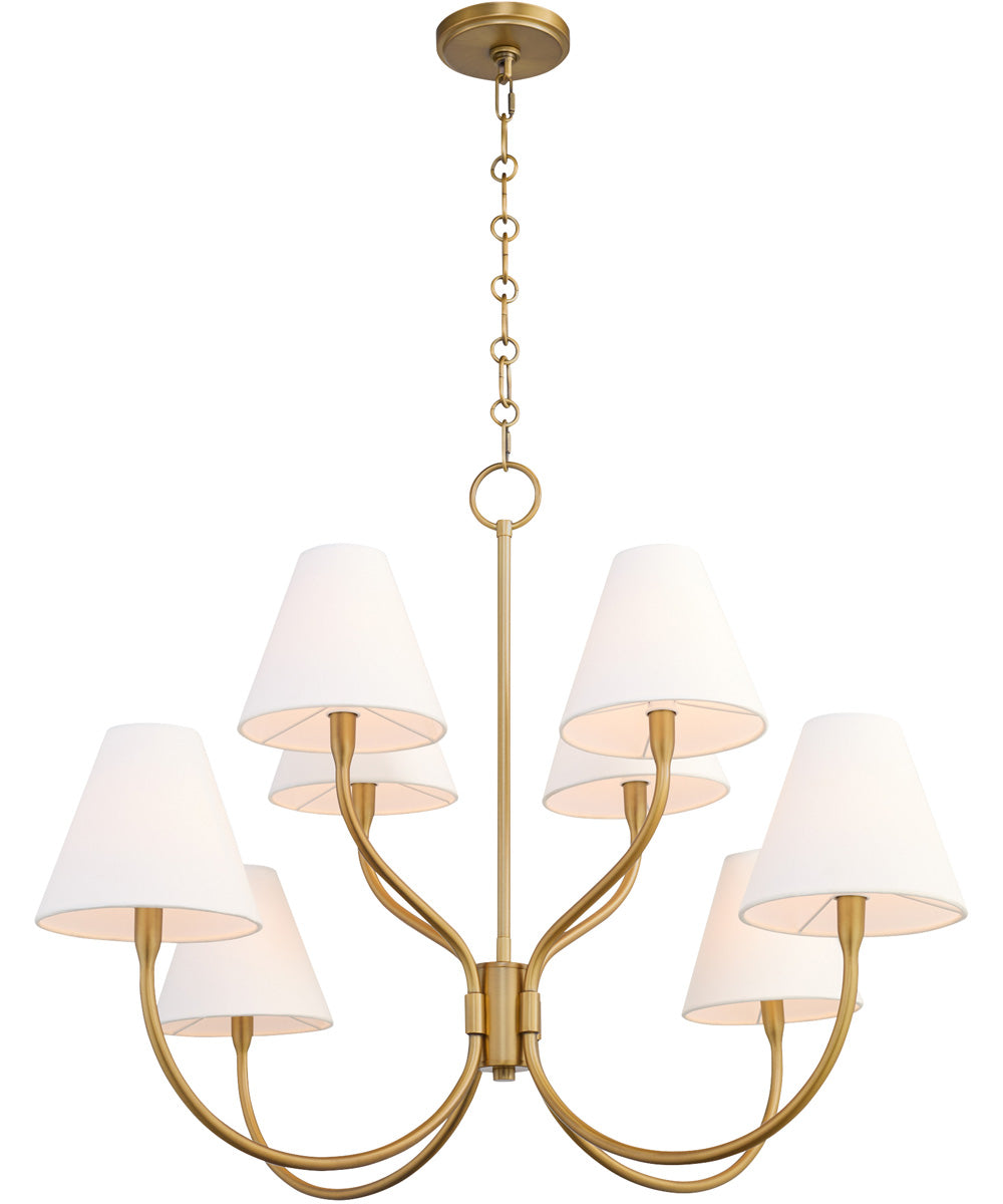 Sophia Chandelier Brushed Brass