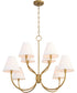 Sophia Chandelier Brushed Brass