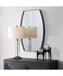 24x36" Wall Mirror Matte Black