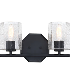 Haven 2 Light Vanity Matte Black