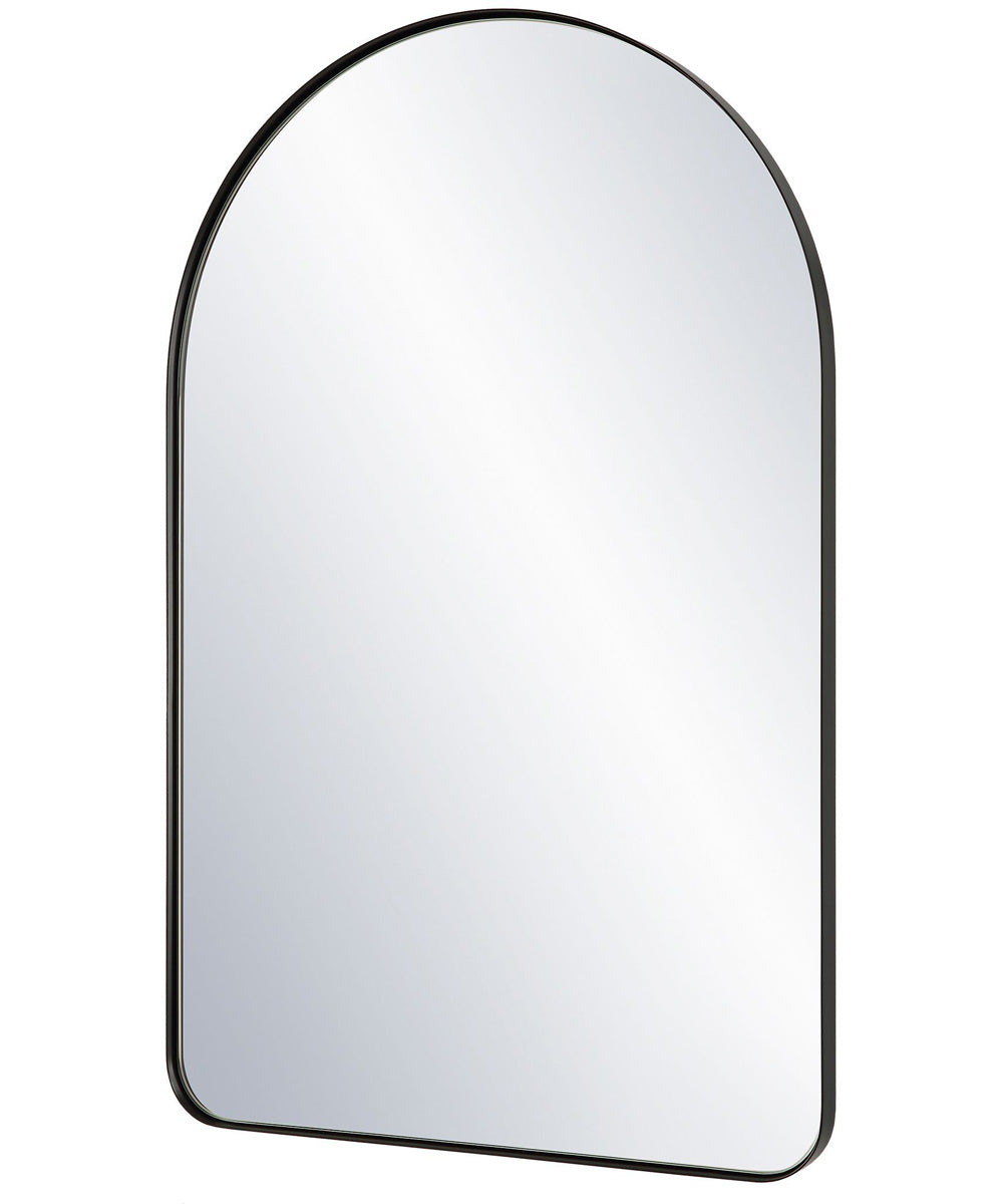 22x34" Wall Mirror in Satin Black