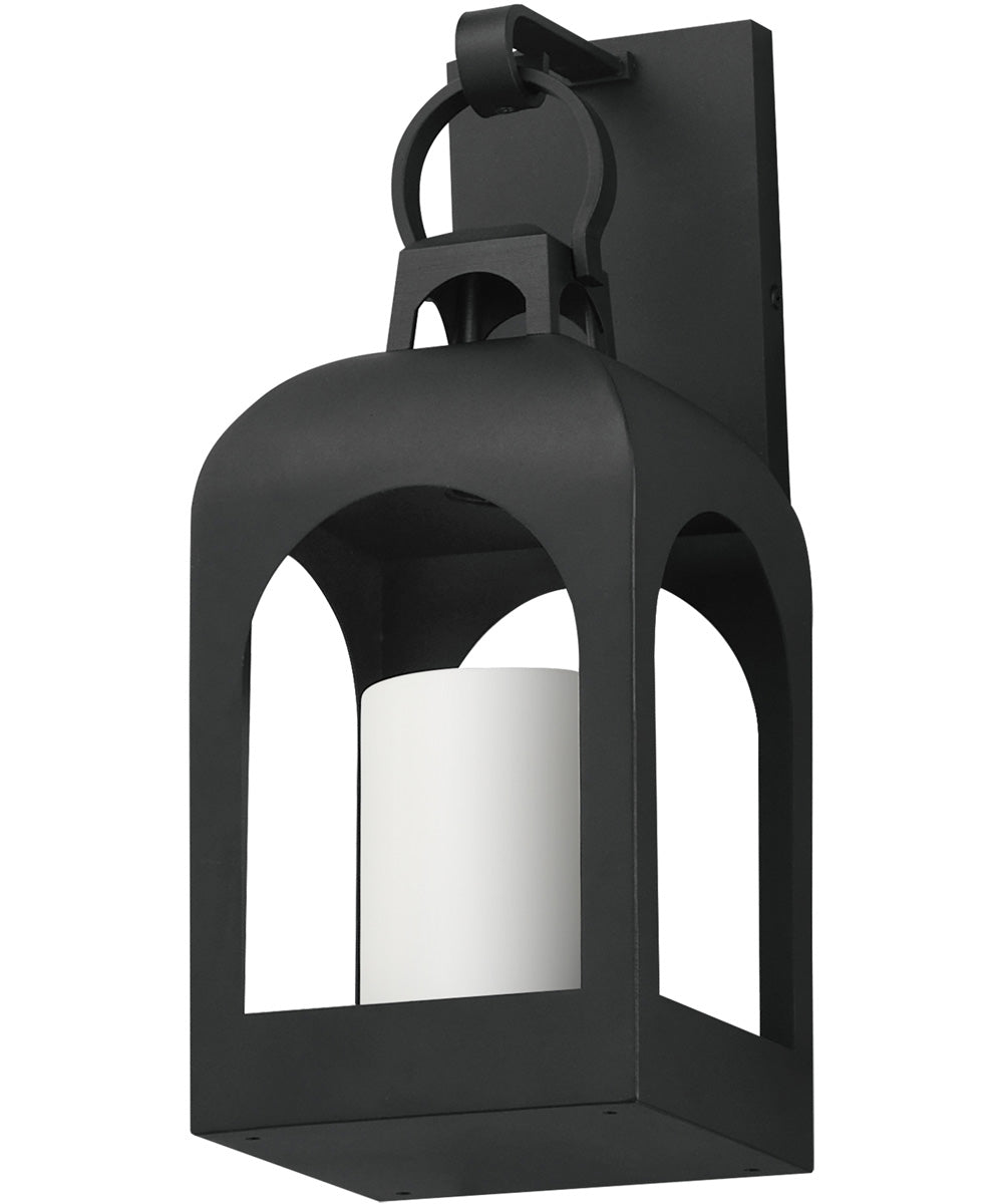Marrakech 1-Light Wall Sconce Small Black