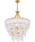 Quoizel Pendant Large 7-light Pendant Gold Leaf