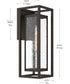 Shaw 19.5 inch 1 Light Outdoor Wall Light with Clear Glass Antique Bronze