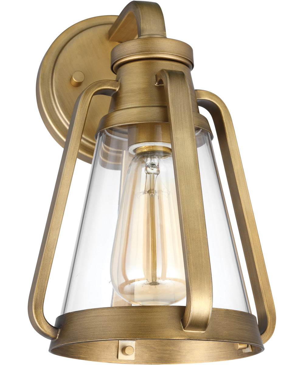 Everett 1-Light Vanity & Wall Natural Brass