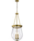 Boliver 3-Light Pendant Vintage Brass