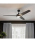Velto 60-in. 3-Blade LED Modern Ceiling Fan Matte Black