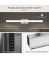 Phase 6.3 36 in. 5CCT Integrated LED Linear Vanity Light Polished Chrome