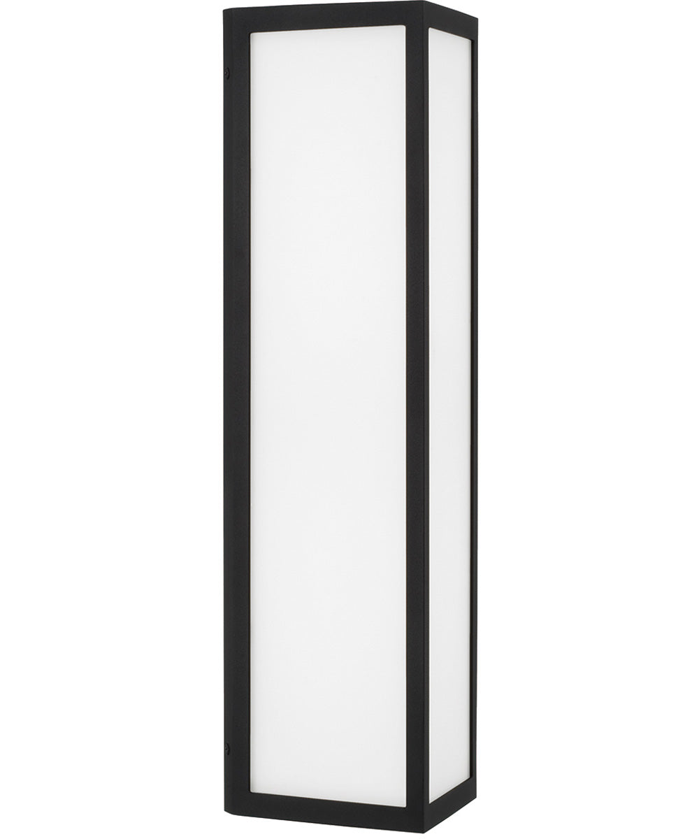 Irvin 2-Light Outdoor Wall-Lantern Black