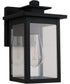 Rock Creek 1-Light Outdoor Lighting Textured Black