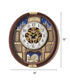 16"H Melodies in Motion Clock  with Rotating Pendulum and 18 Hi-Fi Melodies