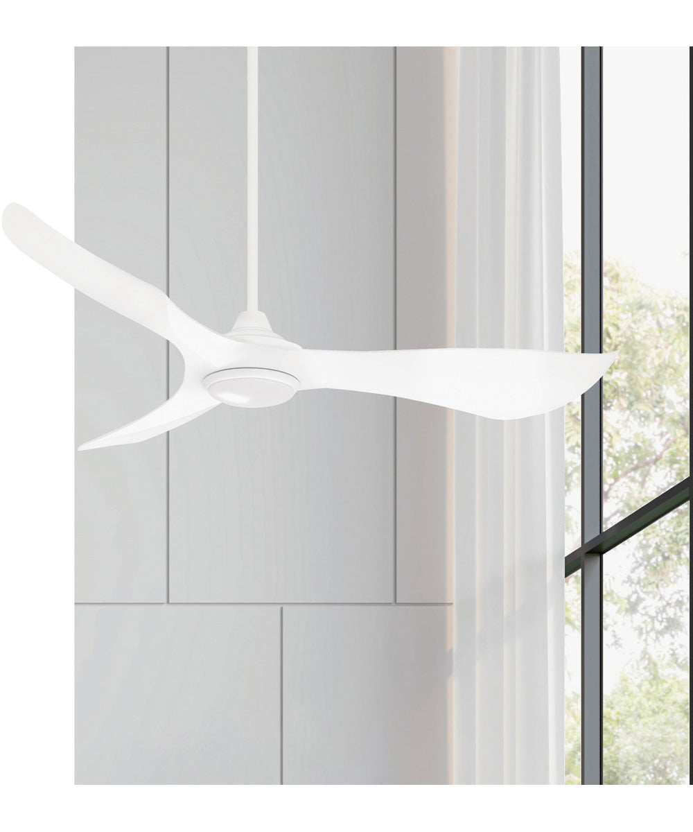 Keanu 56 inch Indoor/Outdoor Fan w LED Light Kit Matte White