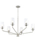 Celino 6-Light Large Chandelier Brushed Nickel