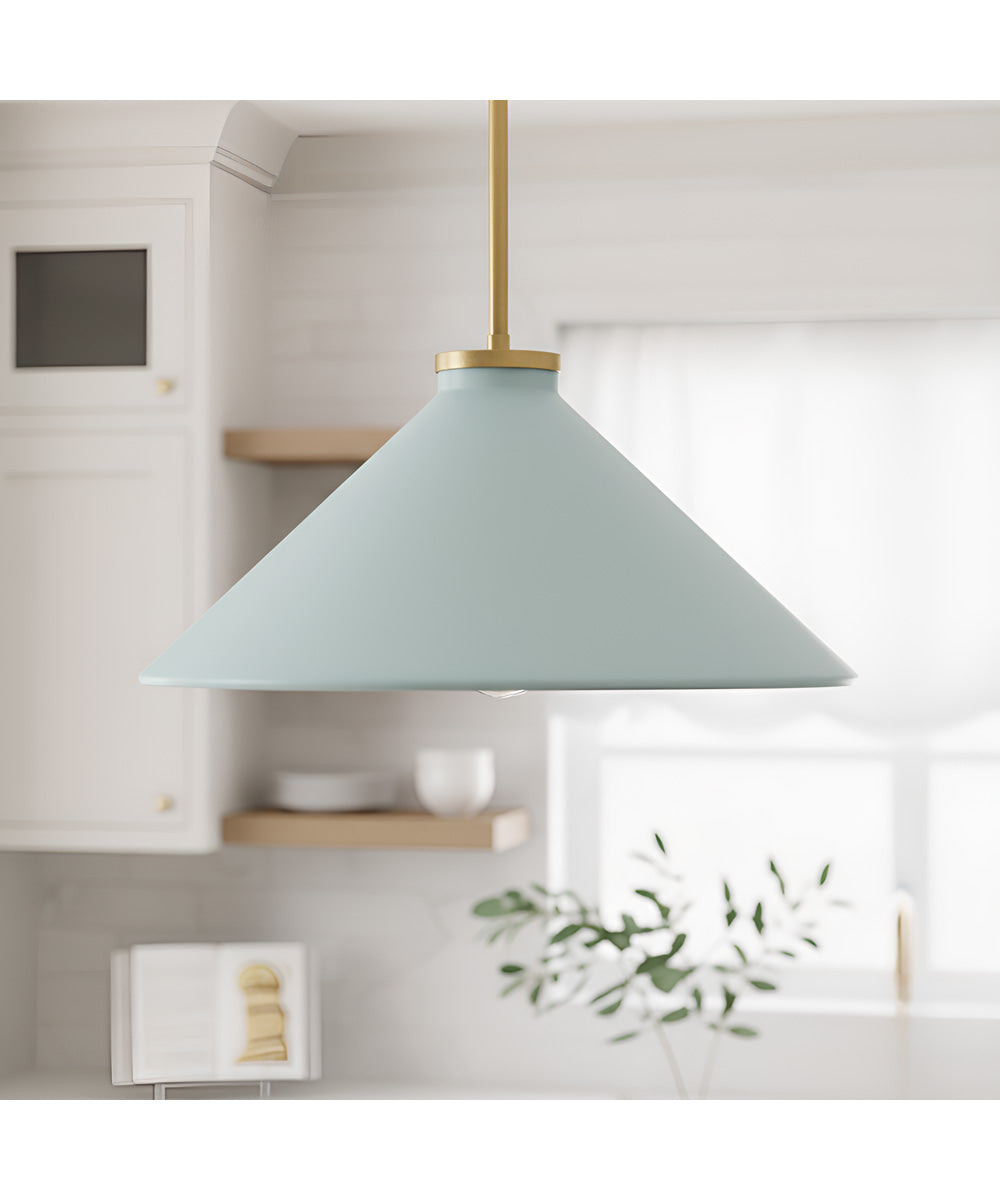Bradbury 1-light Pendant Brushed Gold