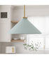 Bradbury 1-light Pendant Brushed Gold
